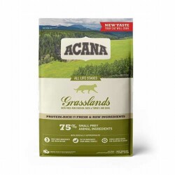 Acana Grasslands Ördekli Tavuklu Kedi Maması Tüm Irk ve Yaşam Evreleri 4,5 Kg - Acana