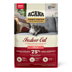 Acana Indoor Yüksek Proteinli Tavuk ve Balıklı Kısırlaştırılmış Kedi Maması 4,5 Kg - 1