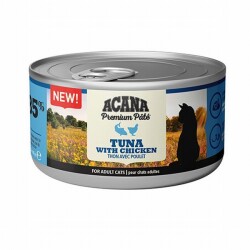 Acana Premium Pate Tuna Balıklı ve Tavuklu Ezme Yetişkin Kedi Konservesi 85 Gr - Acana