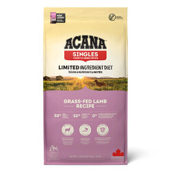 Acana Singles Grass Fed Lamb Kuzulu Elmalı Tahılsız Köpek Maması Tüm Irk ve Yaşam Evreleri 17 Kg - Acana