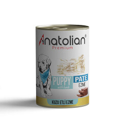 Anatolian Premium Kuzulu Ezme Yavru Köpek Konservesi 400 Gr - Anatolian
