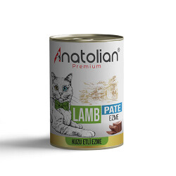 Anatolian Premium Kuzulu Ezme Yetişkin Kedi Konservesi 400 Gr - Anatolian