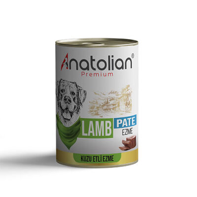 Anatolian Premium Kuzulu Ezme Yetişkin Köpek Konservesi 400 Gr - 1