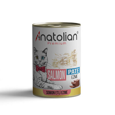 Anatolian Premium Somonlu Ezme Yetişkin Kedi Konservesi 400 Gr - 1