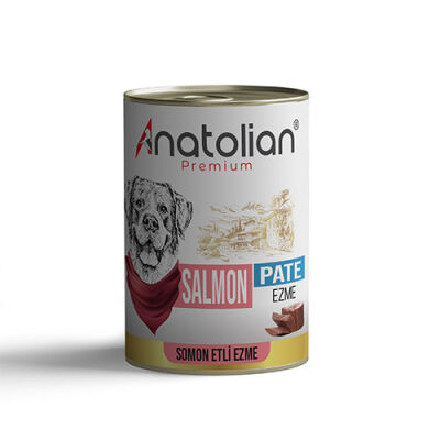 Anatolian Premium Somonlu Ezme Yetişkin Köpek Konservesi 400 Gr - 1