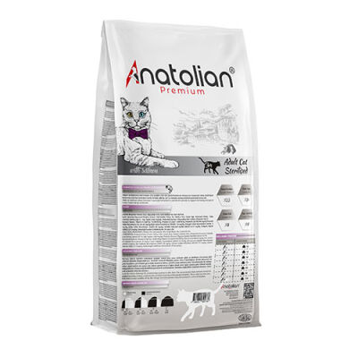 Anatolian Premium Somonlu Kısırlaştırılmış Kedi Maması 2 Kg - 2