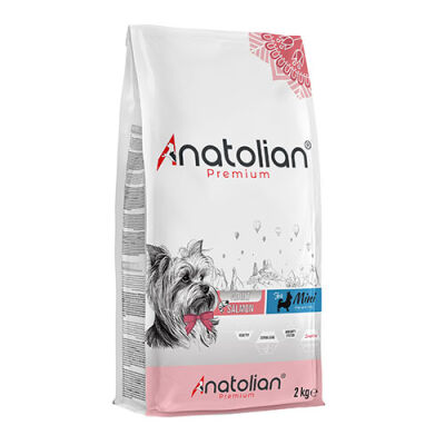 Anatolian Premium Somonlu Mini Irk Yetişkin Köpek Maması 2 Kg - 1
