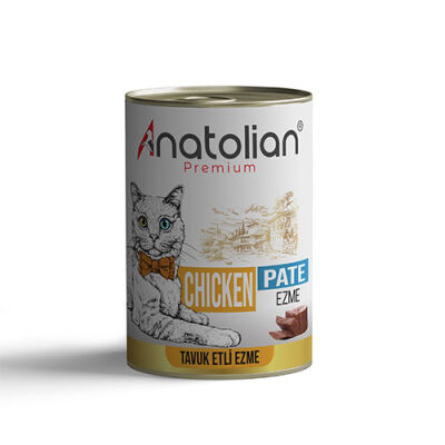 Anatolian Premium Tavuklu Ezme Yetişkin Kedi Konservesi 400 Gr - 1