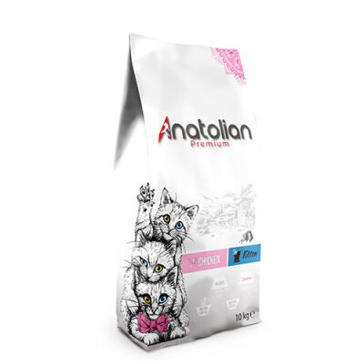 Anatolian Premium Tavuklu Yavru Kedi Maması 10 Kg - 1