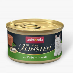 Animonda Vom Feinsten Hindili ve Sülünlü Yetişkin Kedi Konservesi 85 Gr - Animonda