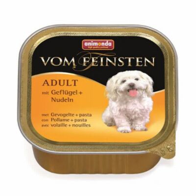 Animonda Vom Feinsten Kümes Hayvanlı ve Makarnalı Yetişkin Köpek Konservesi 6 Adet 150 Gr - 1