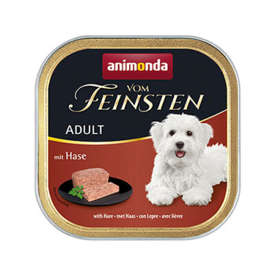 Animonda Vom Feinsten Tavşan Etli Yetişkin Köpek Konservesi 150 Gr - 1