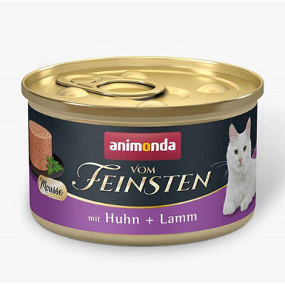 Animonda Vom Feinsten Tavuklu ve Kuzulu Yetişkin Kedi Konservesi 85 Gr - 1