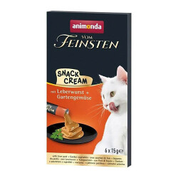 Animonda Vom Snack Carny Karaciğer Ezmeli Kedi Kreması 6x15 Gr - Animonda
