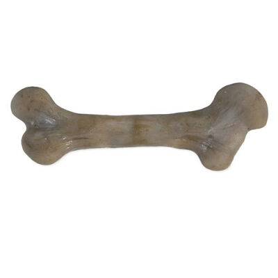 BarkBone Dinosaur Bacon Aromalı Bitmeyen Köpek Çiğneme Kemiği Büyük Boy 25 Cm - 3