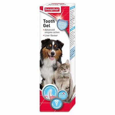 Beaphar Ciğer Aromalı Kedi ve Köpek Diş Bakım Jeli 100 Gr - 1