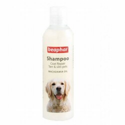 Beaphar Macadamia Yağlı Kıtık Giderici ve Tüy Parlatıcı Köpek Şampuanı 250 Ml - Beaphar