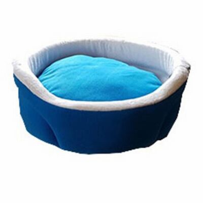 Bedspet Ağızlıklı Sepet Kedi ve Küçük Irk Köpek Yatağı Mavi
- 1