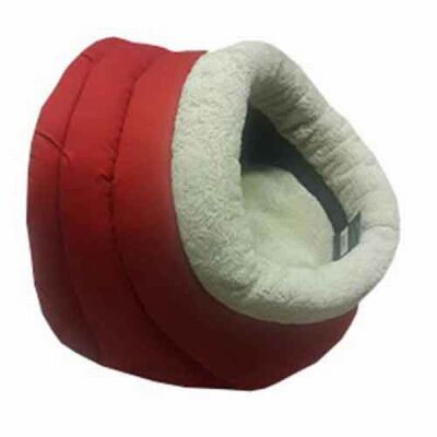 Bedspet Alaska Kedi Yatağı 47x40x38 Kırmızı - 1