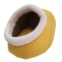 Bedspet Alaska Kedi Yatağı 47x40x38 Sarı - Bedspet
