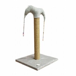 Bedspet İnce Kedi Tırmalama Tahtası 50 Cm Gri - Bedspet