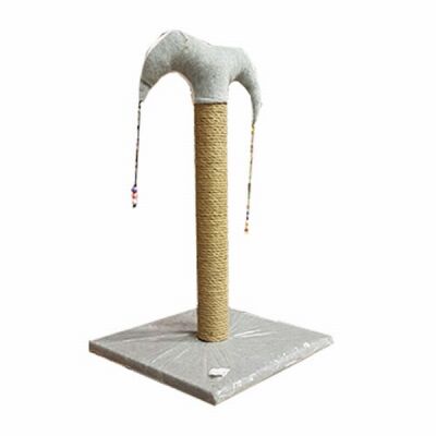 Bedspet İnce Kedi Tırmalama Tahtası 50 Cm Gri - 1