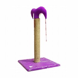 Bedspet İnce Kedi Tırmalama Tahtası 50 Cm Mor - Bedspet
