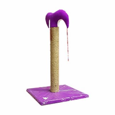 Bedspet İnce Kedi Tırmalama Tahtası 50 Cm Mor - 1