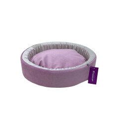 Bedspet İnce Sepet Pembe Kedi Yatağı - Bedspet