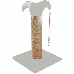 Bedspet Kedi Tırmalama Tahtası 70 cm Gri - Bedspet