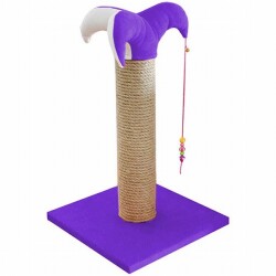Bedspet Kedi Tırmalama Tahtası 70 Cm Mor - Bedspet