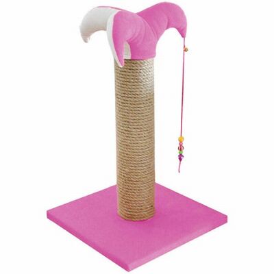 Bedspet Kedi Tırmalama Tahtası 70 Cm Pembe - 1