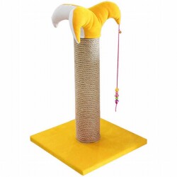 Bedspet Kedi Tırmalama Tahtası 70 Cm Sarı - Bedspet