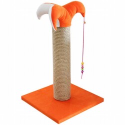 Bedspet Kedi Tırmalama Tahtası 70 Cm Turuncu - Bedspet