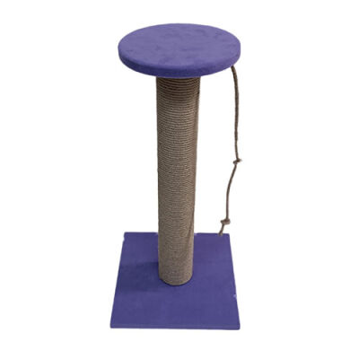 Bedspet Oturaklı Kalın Kedi Tırmalaması 70 Cm Mor - 1
