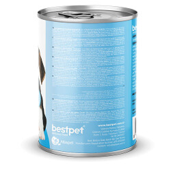 BestPet Parça Etli Kuzu Etli Yavru Köpek Konservesi 400 Gr - 3