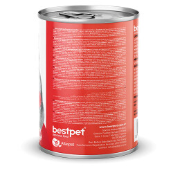 BestPet Parça Etli Kuzu Etli Yetişkin Kedi Konservesi 6 Adet 400 Gr - 3