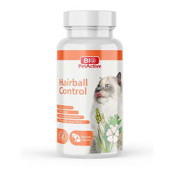 Bio Pet Active Hairball Tüy Yumağı Kontrol Kedi Tableti 45 Gr - Bio Pet Active