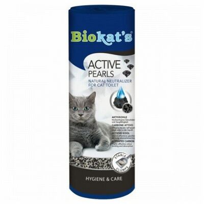Biokats Active Pearls Aktif Karbonlu Kedi Kumu Parfümü 700 Gr - 1