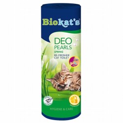Biokats Deo Pearls Bahar Esanslı Kedi Kumu Parfümü 700 Gr - Biokats
