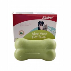 Bioline Aloe Veralı Kedi ve Köpek Sabunu 100 Gr - Bioline