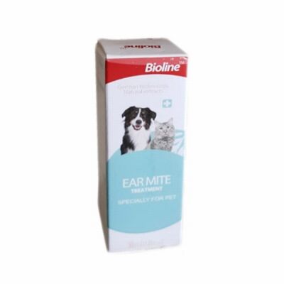 Bioline Kedi ve Köpek Kulak Temizleme Yağı 30 Ml - 1