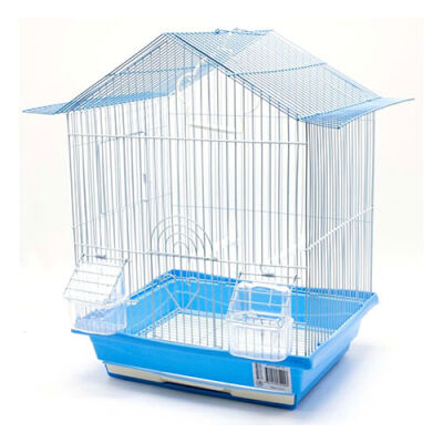 Birdlife Çift Kapılı Kuş Kafesi 34,5x28x46 Cm - 1