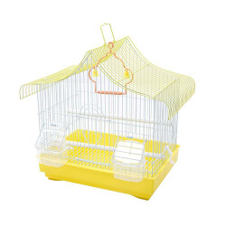 Birdlife Çift Kapılı Kuş Kafesi Villa 33x23x36 Cm - Birdlife