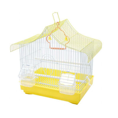 Birdlife Çift Kapılı Kuş Kafesi Villa 33x23x36 Cm - 1