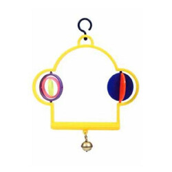 Birdlife Zilli Fırfırlı Kuş Salıncağı - Birdlife