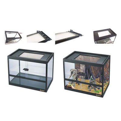 Boyu CWG-400 Sürüngen Teraryumu 44x28x34 Cm - 1