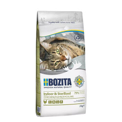 Bozita Indoor & Sterilised Tavuklu Kısırlaştırılmış Kedi Maması 2 Kg - Bozita