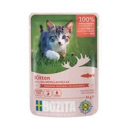 Bozita Kitten Somonlu Soslu Tahılsız Yavru Kedi Konservesi 85 Gr - 2