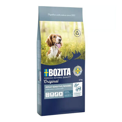 Bozita Original Kuzu Etli ve Pirinçli Hassas Sindirim Yetişkin Köpek Maması 12 kg - 1